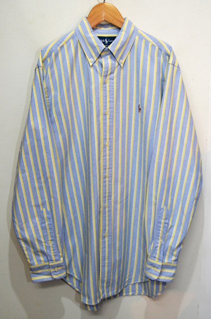 Polo Ralph Lauren ストライプ柄 ボタンダウンシャツ