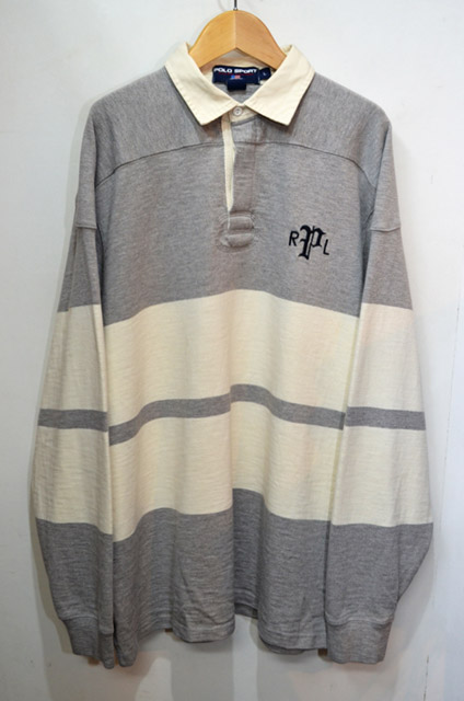 90's POLO SPORT ラガーシャツ - used&vintage box Hi-smile