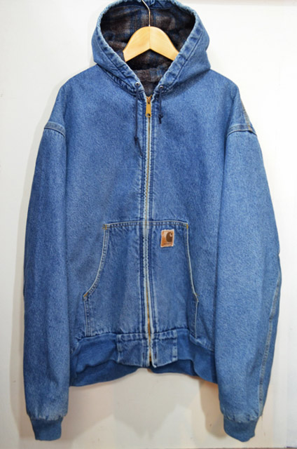 90's Carhartt アクティブジャケット “デニム / USA製” - used&vintage ...