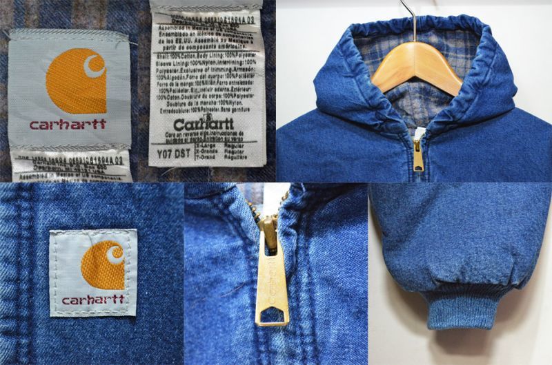 90's Carhartt アクティブジャケット “デニム地”