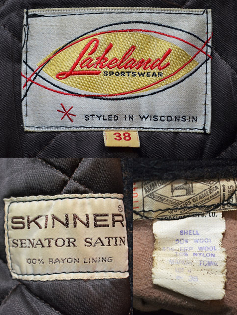 50-60's Lakeland ウールコート - used&vintage box Hi-smile