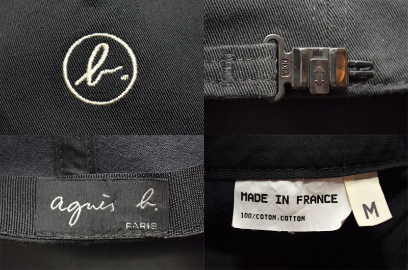 90's agnes b. コットンキャップ “MADE IN FRANCE” - used&vintage box