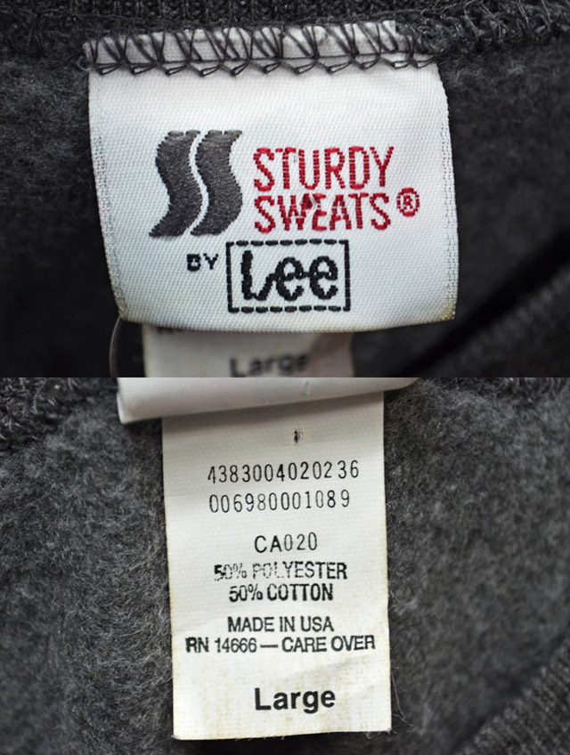 90's Lee スウェットシャツ “USA製”