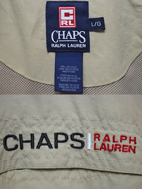 90's CHAPS RALPH LAUREN アノラックパーカー - used&vintage box Hi-smile