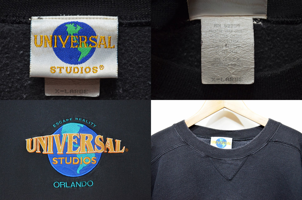 90's UNIVERSAL STUDIOS スウェットシャツ - used&vintage box Hi-smile