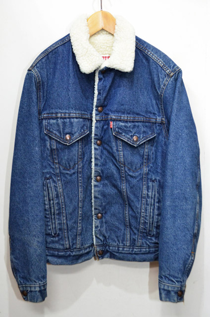 80's Levi's デニムボアジャケット