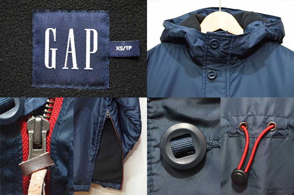 90-00's OLD GAP アノラックパーカー - used&vintage box Hi-smile