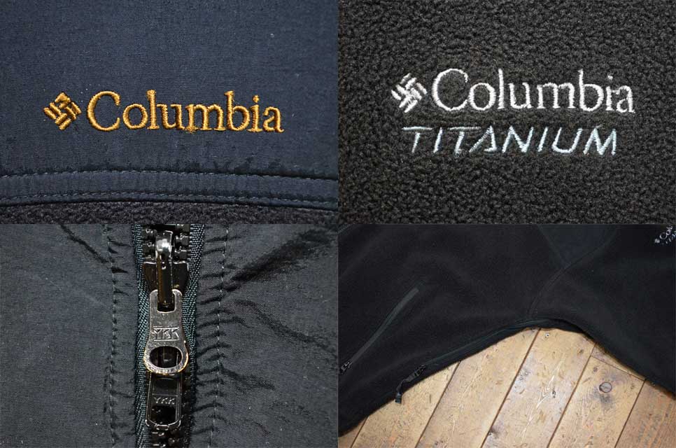 90-00's Columbia TITANIUM フリースジャケット