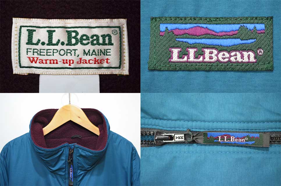90's L.L.BEAN ウォームアップジャケット “USA製” - used&vintage box Hi-smile