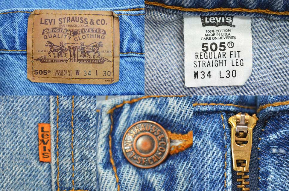 Levi’s 505　オレンジタブ