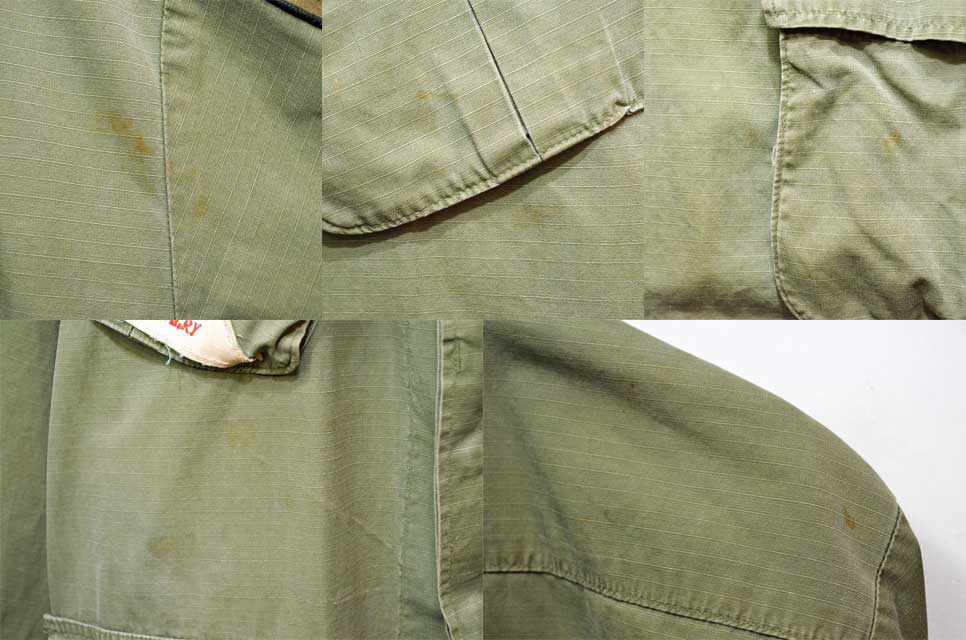 70's US.ARMY ジャングルファティーグジャケット “MEDIUM-SHORT
