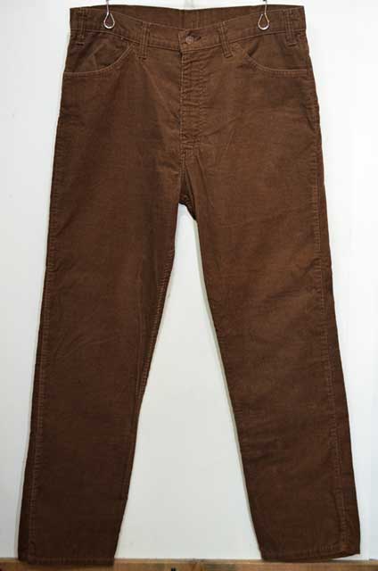 80's Levi's 519-1529 コーデュロイパンツ “BROWN / TALON”