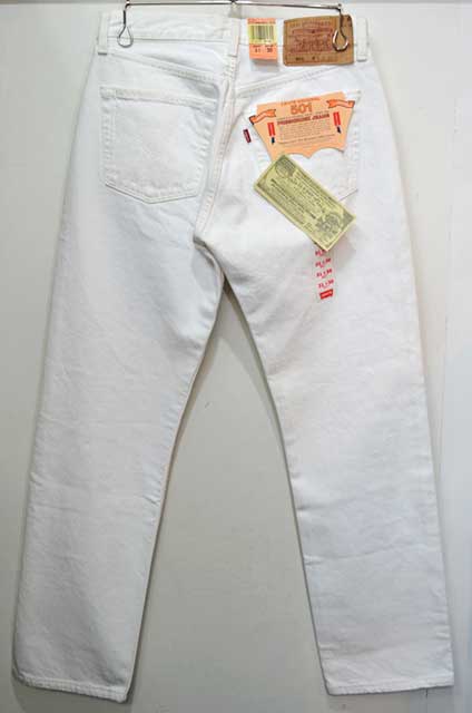 舗 Levis リーバイス 501 ORIGINAL オリジナル WHITE Denim ホワイト デニム 00501-0651 