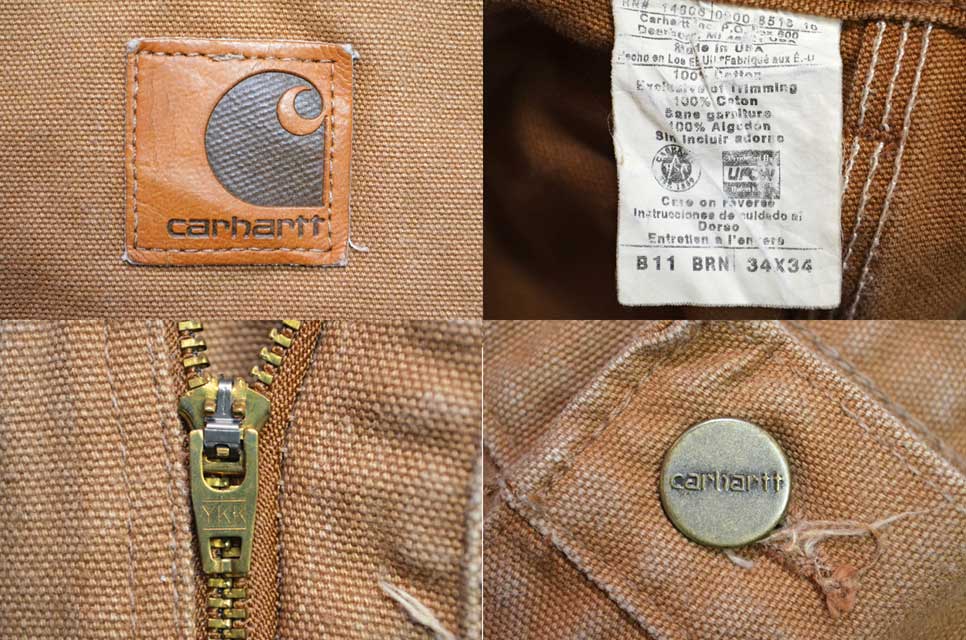 90-00's Carhartt ダックペインターパンツ “BROWN / USA製