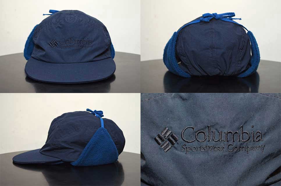 90's Columbia Bugaboo Hat “NAVY /USA製 / DEADSTOCK” - used&vintage box