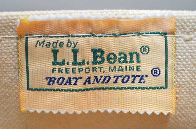 80's L.L.Bean ボートアンドトート “耳付き” - used&vintage box Hi-smile