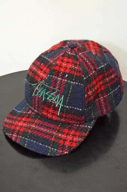 's Stussy 6パネル ウールCAP “USA製”