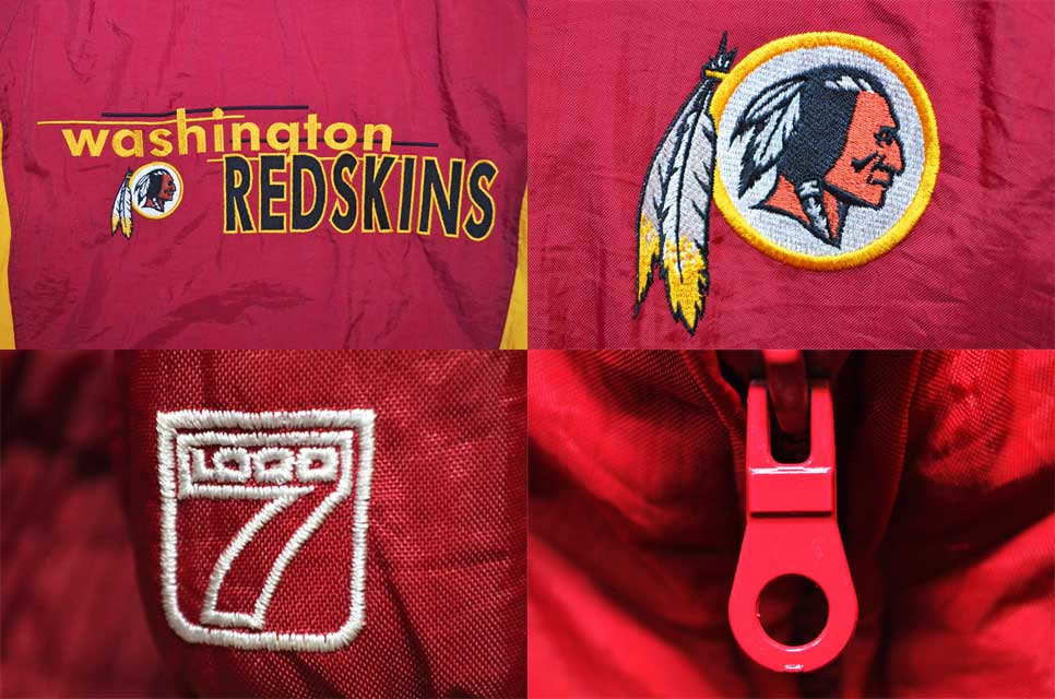LOGO7 中綿ジャケット “Washington REDSKINNS” - used&vintage