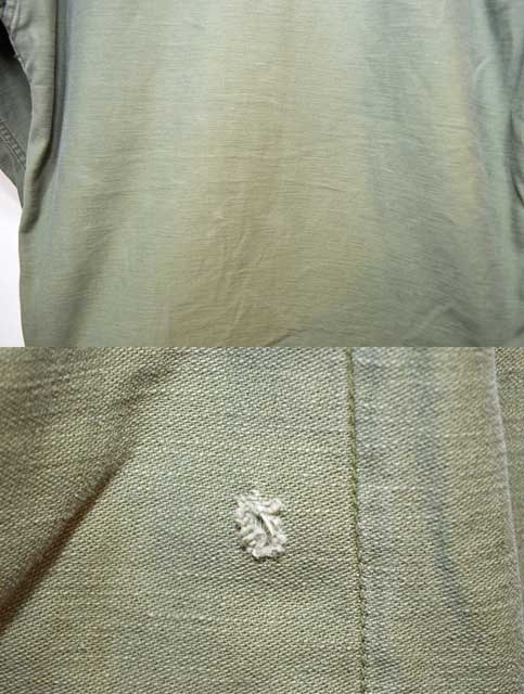 60's US.ARMY ジャングルファティーグジャケット - used&vintage