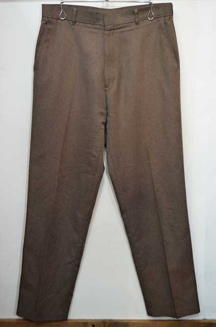 90's Levi's ACTION SLACKS “BROWN / USA製” - used&vintage box Hi-smile