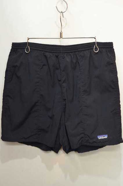 90's Patagonia バギーズショーツ “BLACK” - used&vintage box Hi-smile