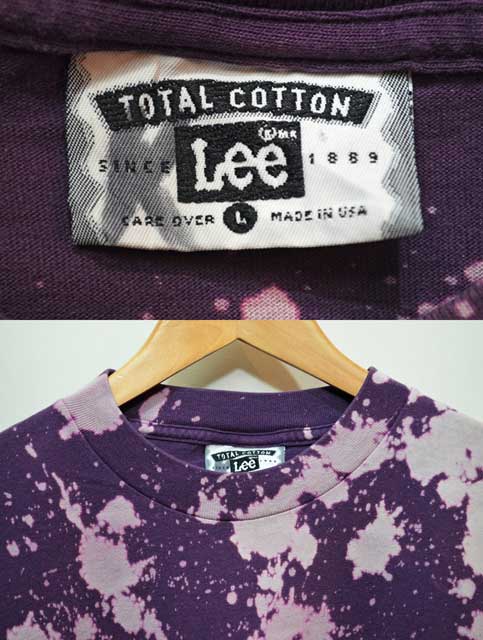 90's Lee ブリーチ Tシャツ “MADE IN USA” - used&vintage box Hi-smile