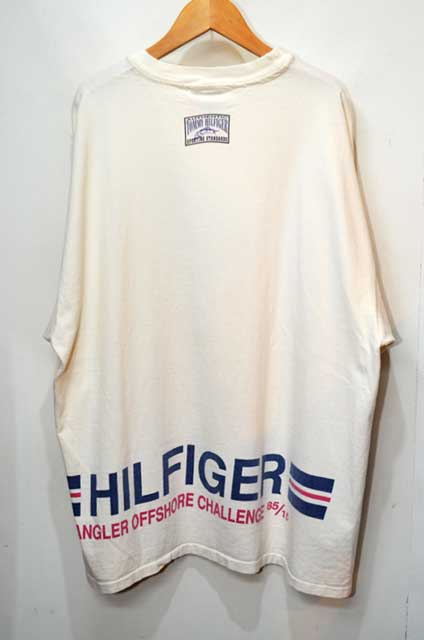 90's TOMMY HILFIGER 両面プリント Tシャツ “MADE IN USA