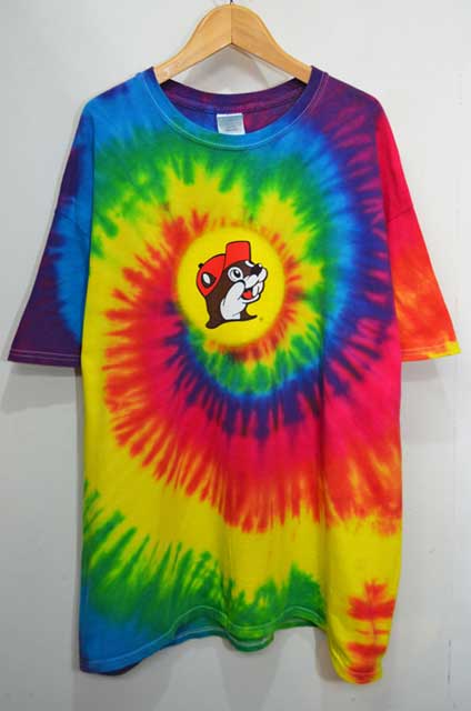 Buc Ee S タイダイ染め プリントtシャツ Used Vintage Box Hi Smile