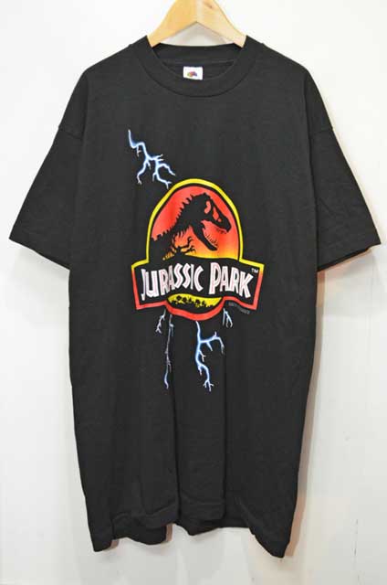 90s JurassicPark movie T-shirt ジュラシックパーク