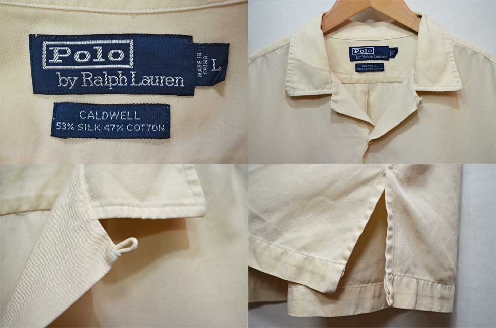Polo Ralph Lauren S/S オープンカラーシャツ “CALDWELL”