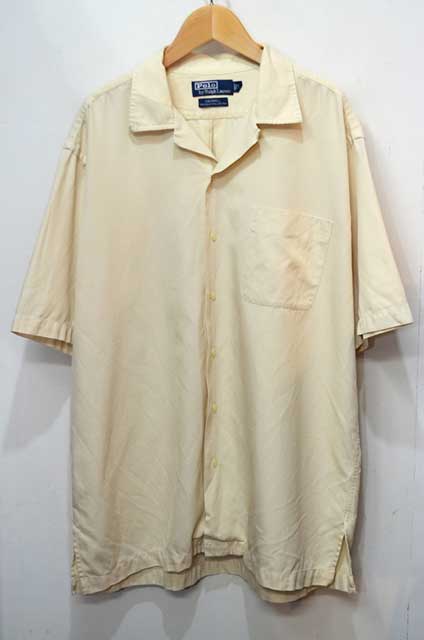 Polo Ralph Lauren S/S オープンカラーシャツ “CALDWELL” - used&vintage box Hi-smile