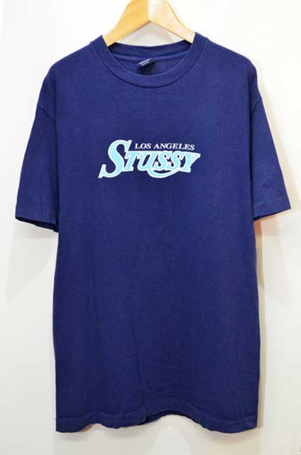 90-00's Stussy プリントTシャツ “MADE IN USA” - used&vintage box Hi-smile