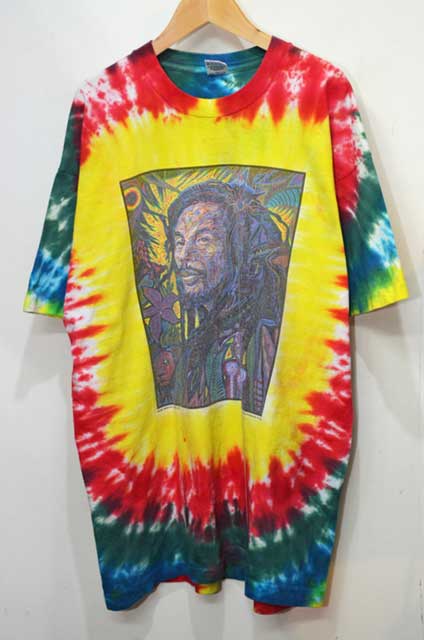 90's BOB MARLEY タイダイTシャツ “MADE IN USA”