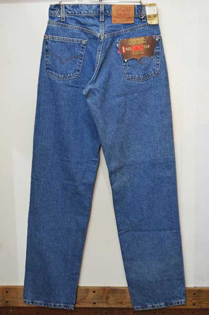 90's Levi's 565 デニムパンツ “MADE IN USA / DEADSTOCK” - used&vintage box Hi-smile