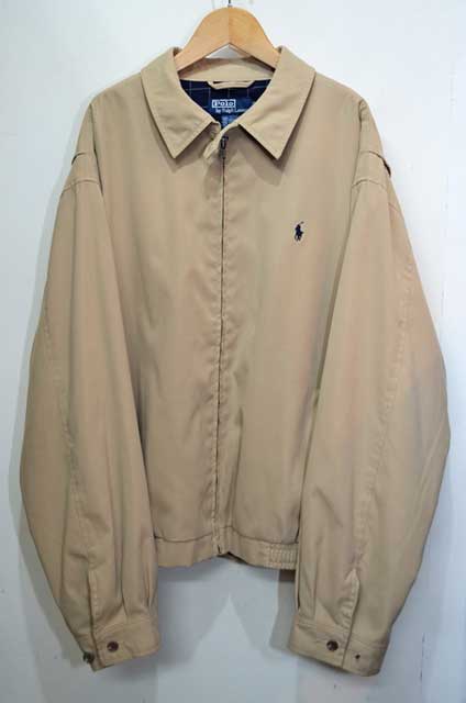 Polo Ralph Lauren チンスト付き スウィングトップ “KHAKI”