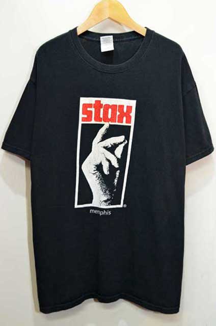 Stax Records プリントTシャツ - used&vintage box Hi-smile