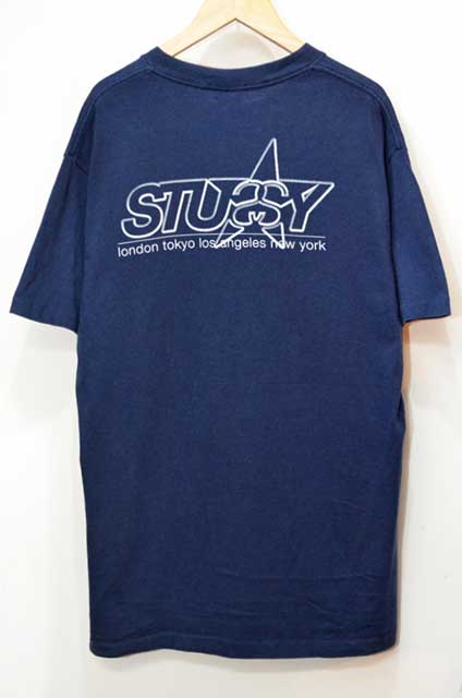 90-00's Stussy プリントTシャツ “MADE IN USA”