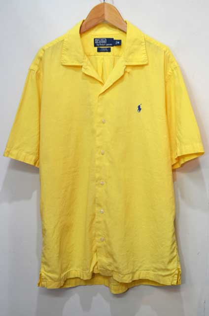 90's Polo Ralph Lauren S/S オープンカラー 