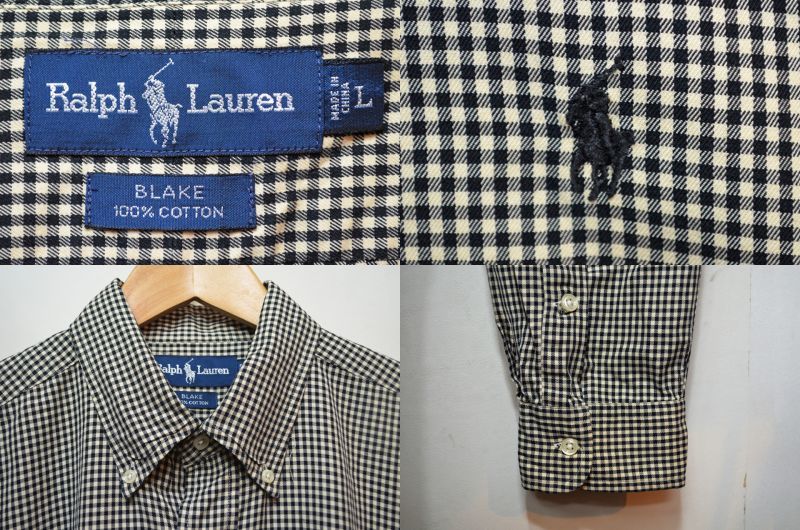 Polo Ralph Lauren ギンガムチェック柄 ボタンダウンシャツ 