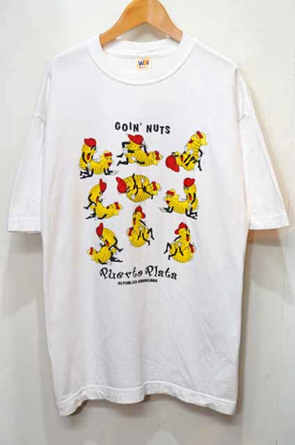 90s  tシャツ  アダルトショップ　エロT 企業T