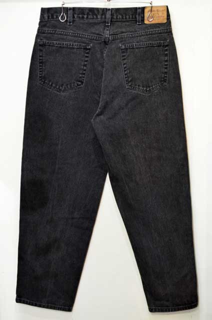 Eddie Bauer BOOT CUT ユーズト加工ブラックデニム　32×32