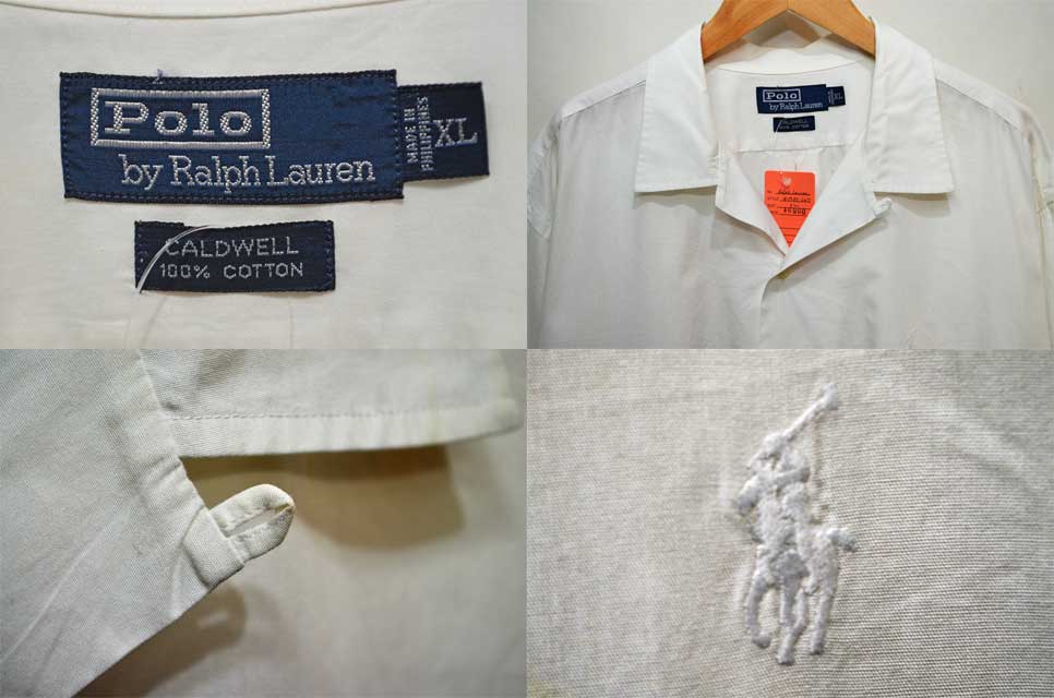 Polo Ralph Lauren S/S オープンカラーシャツ “CALDWELL 
