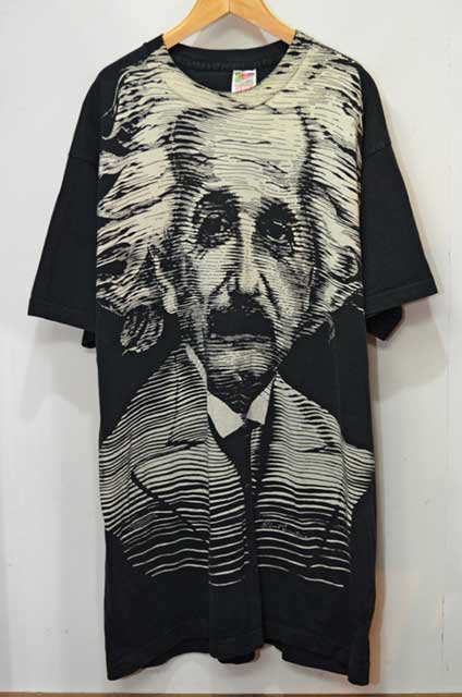 80's-90's アインシュタイン ビッグプリントTシャツ “MADE IN USA
