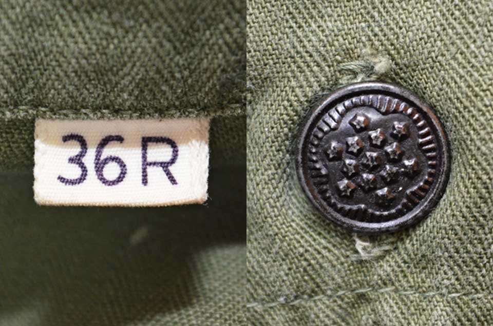 U.S.ARMY M-43 HBT JACKET（DEADSTOCK/36R） - 古着屋
