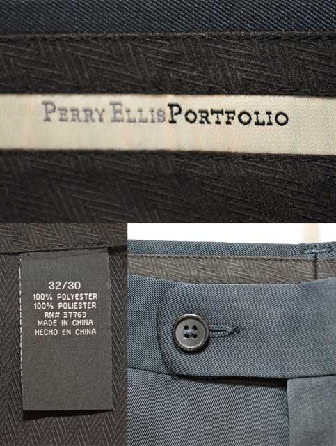 PERRY ELLIS スラックス “NAVY”