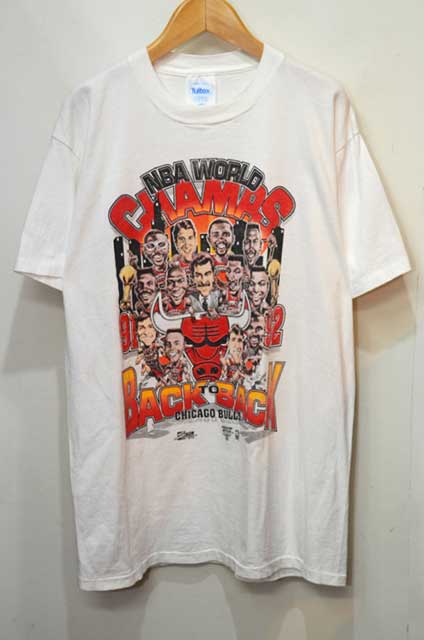 Chicago Bulls シカゴ ブルズ tシャツ 1992 NBA 90s