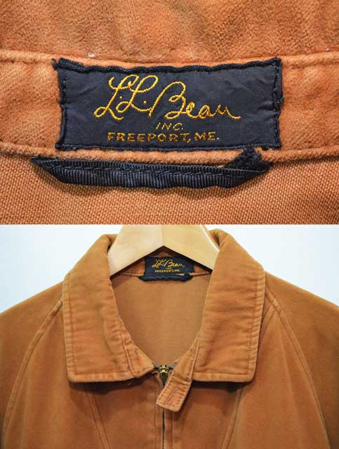 50's L.L.BEAN チンスト付き プルオーバーシャツジャケット “筆記体 ...