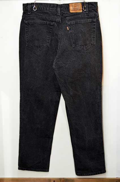 90's Levi's 540 ブラックデニムパンツ “MADE IN USA” - used&vintage box Hi-smile