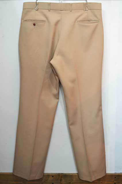 Levi's ACTION SLACKS Beige 1980s USA