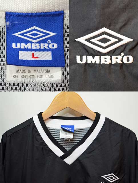 90's UMBRO ナイロンプルオーバー